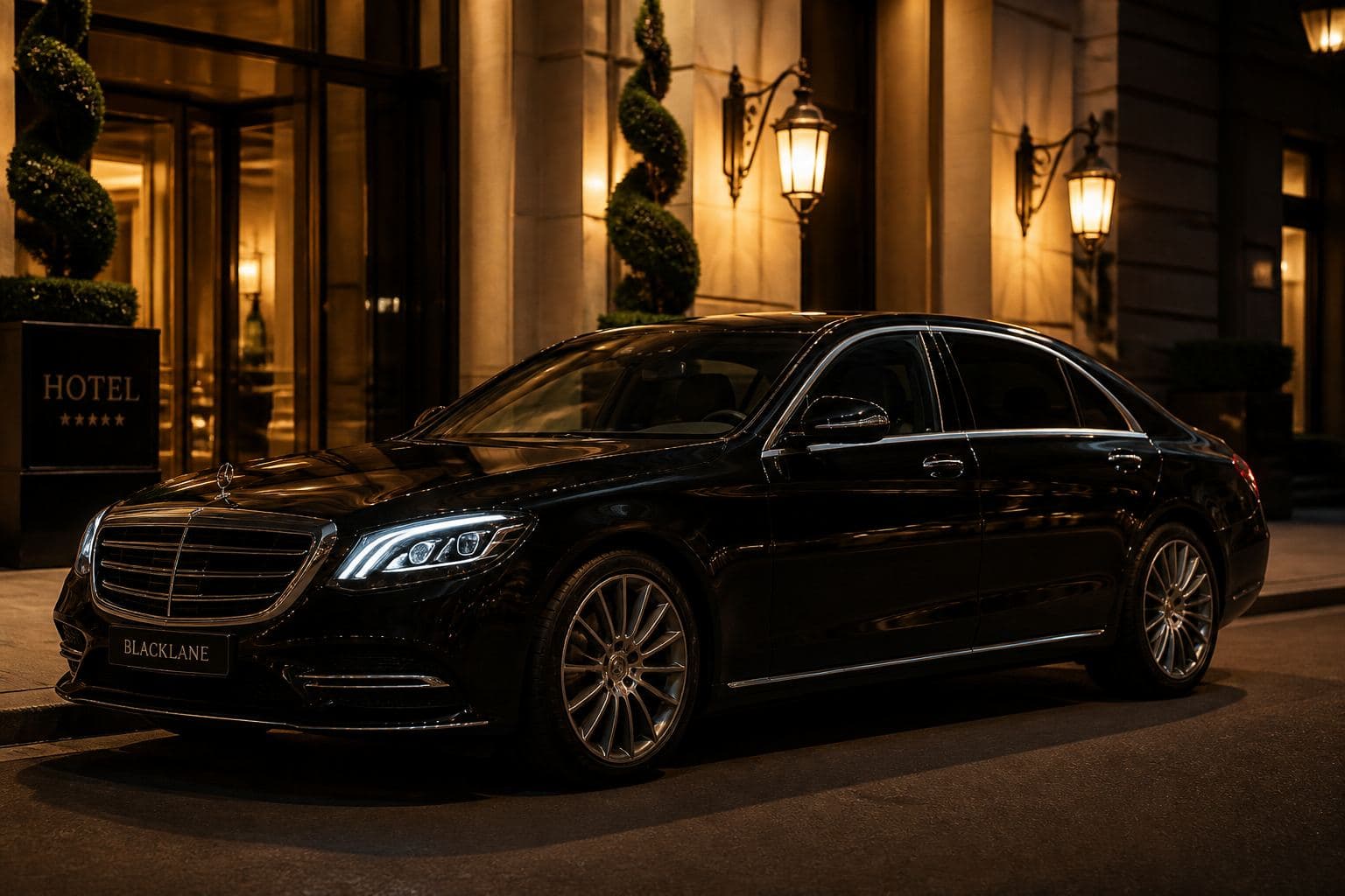 Mercedes S-Class chauffeursservice